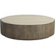 Oberon 60 X 17 inch Natural / Warm Brown Coffee Table, Large